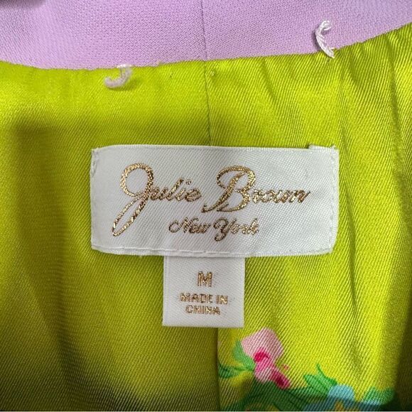 Julie Brown New York lavender blazer size medium - Picture 6 of 9